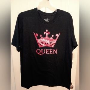 Nwt Queen knit pajamas with shorts